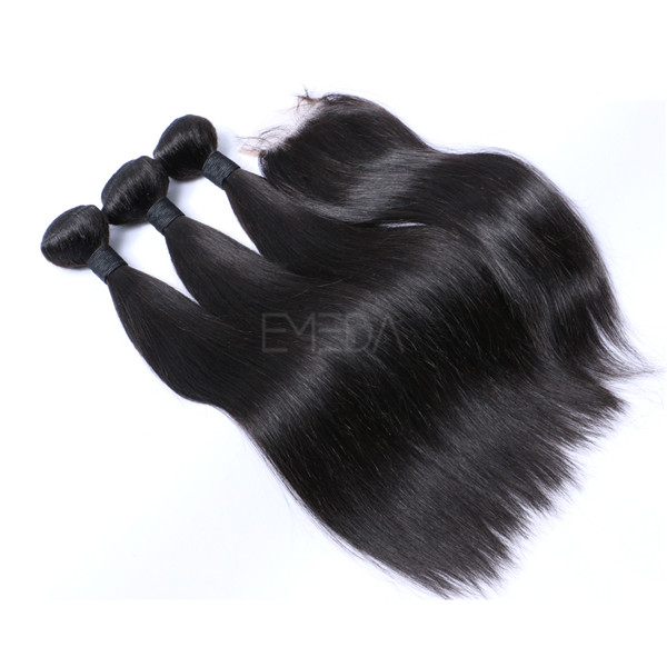 Straight Peruvian virgin hair  LJ230